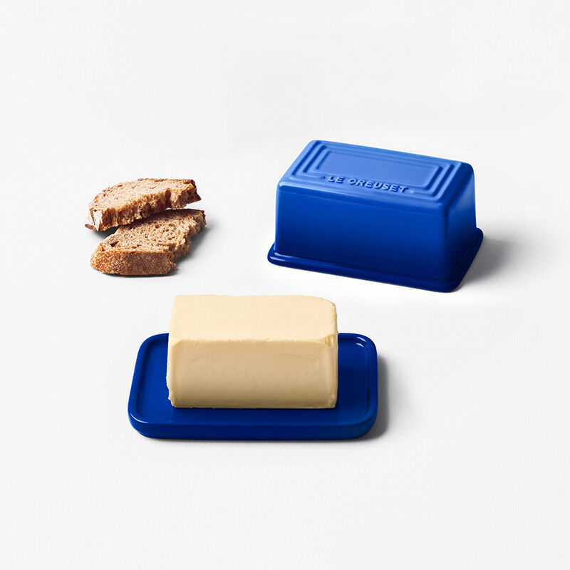Stoneware Butter Dish with Lid Le Creuset